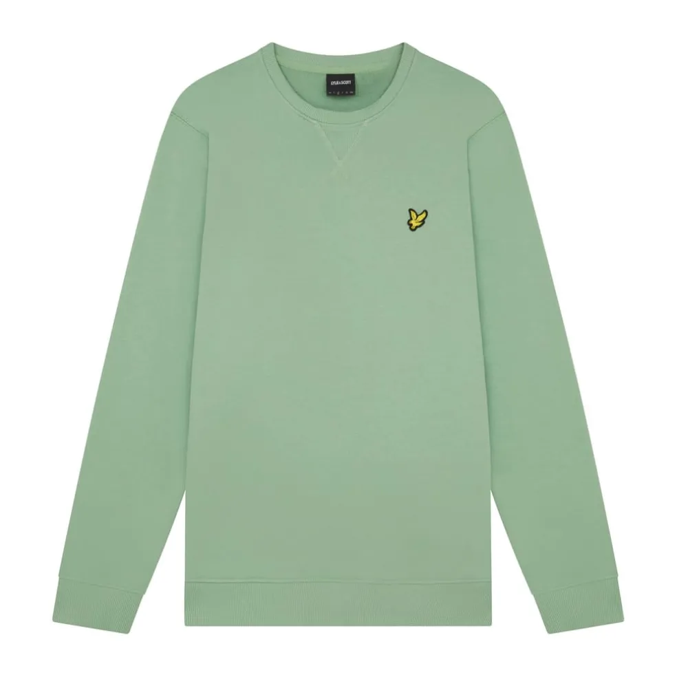 Lyle And Scott Crewneck Sweatshirt in Green