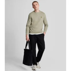 Lyle And Scott Crewneck Sweatshirt in Beige
