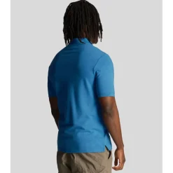 Lyle And Scott Embroidered Polo Shirt in Blue