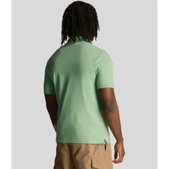 Lyle And Scott Embroidered Polo Shirt in Green