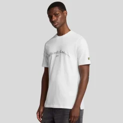 Lyle And Scott Established 1874 Graphic T-Shirt in White