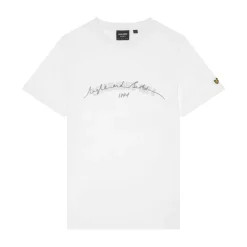 Lyle And Scott Established 1874 Graphic T-Shirt in White