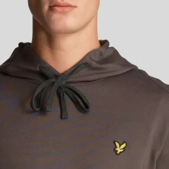 Lyle And Scott Fly Fleece Hoodie in Grey