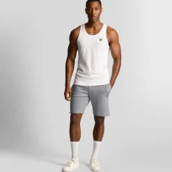 Lyle And Scott Fly Fleece Shorts in Grey