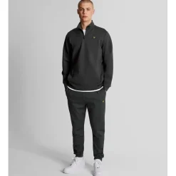 Lyle And Scott Fly Fleece Tracksuit Bottoms in Grey
