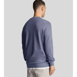 Lyle And Scott Fly Fleece Crewneck Sweatshirt in Blue