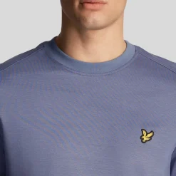 Lyle And Scott Fly Fleece Crewneck Sweatshirt in Blue