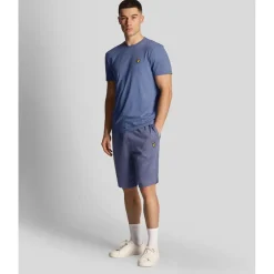 Lyle And Scott Fly Fleece Shorts in Blue