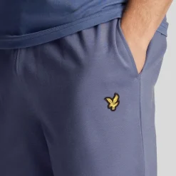 Lyle And Scott Fly Fleece Shorts in Blue
