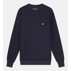 Lyle And Scott Fly Fleece Crewneck Sweatshirt in Navy