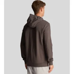 Lyle And Scott Full-Zip Hoodie in Grey