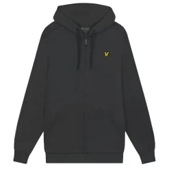 Lyle And Scott Full-Zip Hoodie in Grey