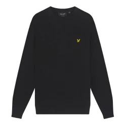 Lyle And Scott Juniors Cotton Crewneck Sweatshirt in Black