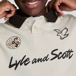 Lyle And Scott Juniors Playmobil Collared Sweatshirt in Beige