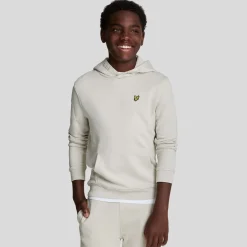 Lyle And Scott Juniors Pullover Hoodie in Beige
