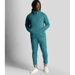 Lyle And Scott Marl Hoodie in sky