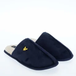 Lyle And Scott Mens Tarquinn Slippers in Navy