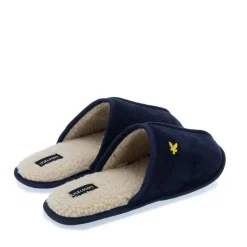Lyle And Scott Mens Tarquinn Slippers in Navy