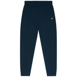 Lyle And Scott Pintuck Interlock Sweatpants in Navy