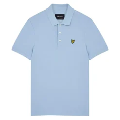 Lyle And Scott Plain Polo Shirt in Light Blue