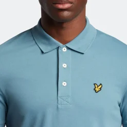 Lyle And Scott Plain Polo Shirt in Blue