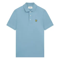 Lyle And Scott Plain Polo Shirt in Blue