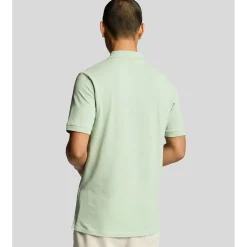 Lyle And Scott Plain Polo Shirt in Green