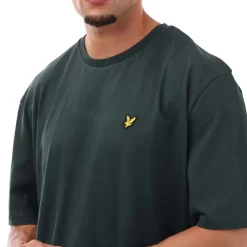 Lyle And Scott Plain T-Shirt in Teal