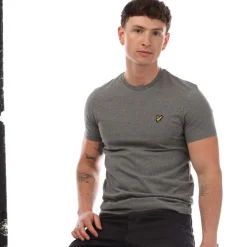 Lyle And Scott Plain T-Shirt in Grey