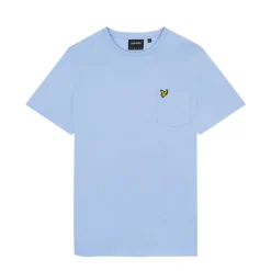 Lyle And Scott Pocket T-Shirt in Light Blue