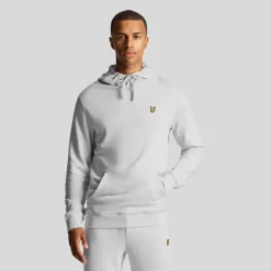 Lyle And Scott Pullover Hoodie in White