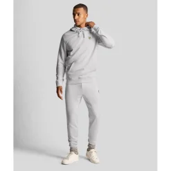 Lyle And Scott Pullover Hoodie in White