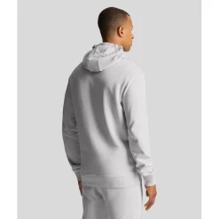 Lyle And Scott Pullover Hoodie in White