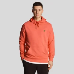 Lyle And Scott Pullover Hoodie in Pink