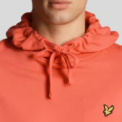 Lyle And Scott Pullover Hoodie in Pink