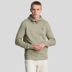 Lyle And Scott Pullover Hoodie in Beige