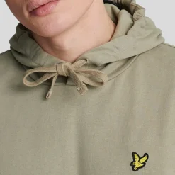 Lyle And Scott Pullover Hoodie in Beige