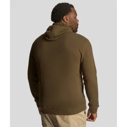 Lyle And Scott Pullover Hoodie in Brown