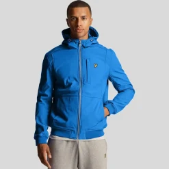 Lyle And Scott Softshell Jacket in Blue