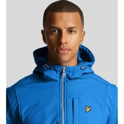 Lyle And Scott Softshell Jacket in Blue