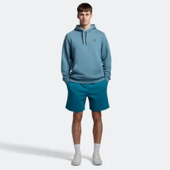 Lyle And Scott Sweat Shorts in Blue