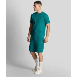 Lyle And Scott Sweat Shorts in Green