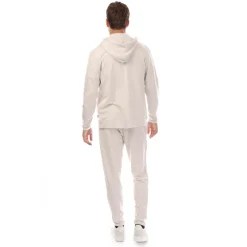 Lyle And Scott Zip Through Hood And Pants Lounge Set in White