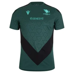 Macron Connacht Training Shirt 2024 2025 Adults in Green