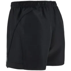 Macron Mens Barbarians 2024 2025 Match Shorts in Black