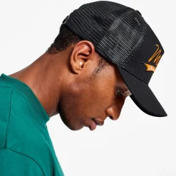 Madison Barclay Stadium Cap in Black