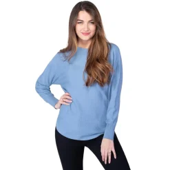 Maison De Nimes Rib Sweater in Blue