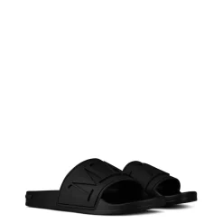 Mallet Split Logo Sliders in Black