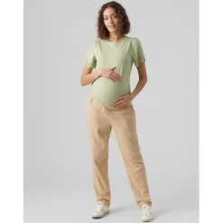 Mamalicious Mlbch Str Pnt in Beige