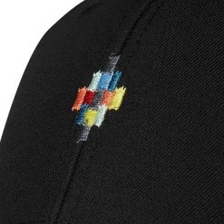 Marcelo Burlon Baseball Cap with Logo in Black